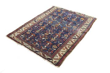 Kazak-antieke Shirvan-tapijten - Vloerkleed - 145 cm - 110, Nieuw