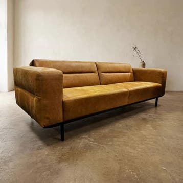 Bank Siro cognac | HE design, Ophalen of Verzenden, Nieuw
