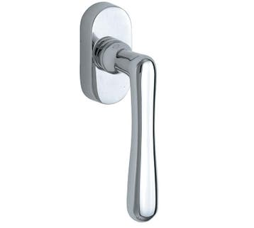 Draaikiepgarnituur Linea/Elegant glans chroom, Verzenden, Nieuw