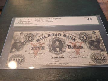 Verenigde Staten van Amerika. - 5 Dollars - 1853 - Remainder