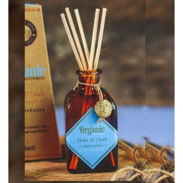 Geurstokjes Diffuser Dehn Al Oudh (in amberkleurig glas, 100, Ophalen of Verzenden, Nieuw
