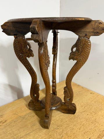 Bijzettafel - Antieke Anglo-Indische / Birmese bijzettafel