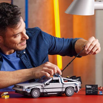 LEGO Back to the Future Time Machine - 10300, Ophalen of Verzenden, Zo goed als nieuw, Lego