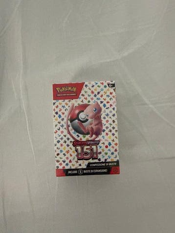 Pokémon - 1 Booster box - 1 box 6 buste pokemon 151 -, Nieuw
