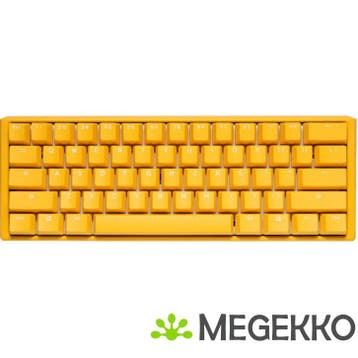 Ducky One 3 Yellow MX-Clear Mini RGB Gaming Toetsenbord, Verzenden, Nieuw, Ducky