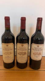 1998, 2004 & 2012 Chateau du Tertre - Margaux Grand Cru, Nieuw