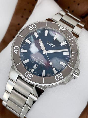 Oris - Aquis Date Upcycle Automatic - Zonder minimumprijs -, Nieuw