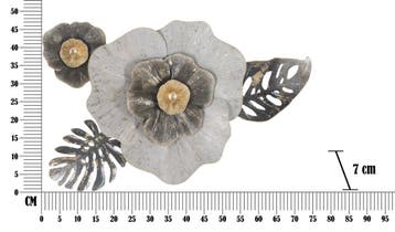 IJZEREN WANDPANEEL EDY -B- CM 74,9X7X47,6 - 032118000B, Huis en Inrichting, Ophalen of Verzenden, Nieuw