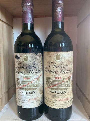 1978 Château Prieure Lichine - Margaux Grand Cru Classé - 2, Nieuw