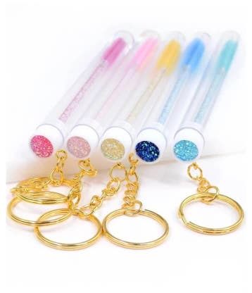 Wimperborstel Sleutelhangers Willekeurige kleur, Ophalen of Verzenden, Nieuw