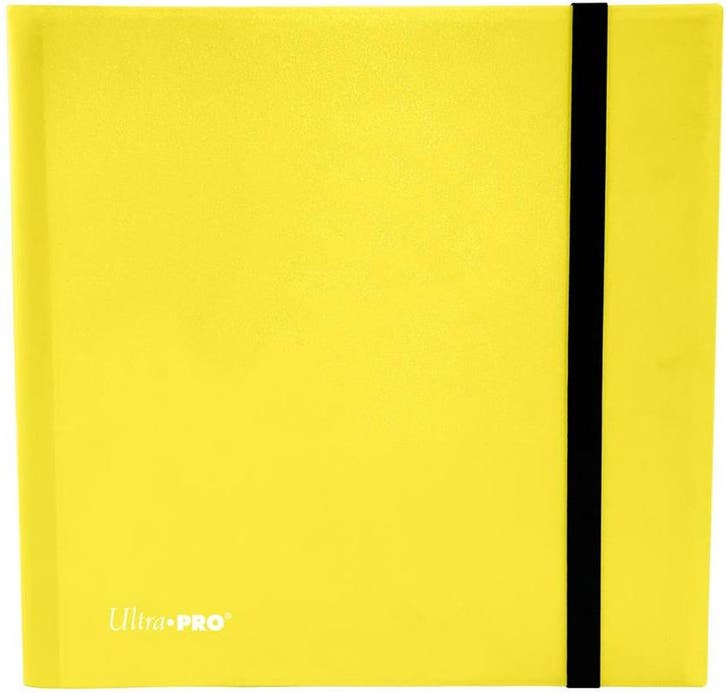 12-Pocket Pro-Binder Eclipse - Geel | Ultra Pro - Trading, Hobby en Vrije tijd, Verzamelkaartspellen | Overige, Nieuw, Verzenden