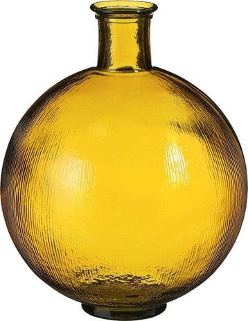 2dekans | Mica Decorations Firenza Fles Vaas - H42 x Ø34 cm, Ophalen of Verzenden, Zo goed als nieuw