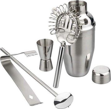 alpina Cocktailset - Cocktailshaker - in Geschenkdoos -, Nieuw