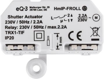 Rolluikactuator Inbouw HmIP-FROLL | Tweedekansje | OP=OP, Minder dan 100 cm, Ophalen of Verzenden, Zo goed als nieuw, Minder dan 100 cm