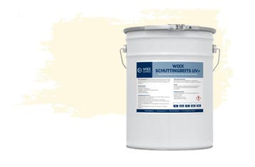 Wixx Schuttingbeits UV+ RAL 1015 | Ivoorwit 10L, Wit, Nieuw, Beits, Verzenden