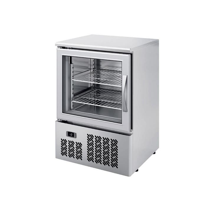 GGM Gastro | Mini displayvrieskast PREMIUM - RVS - 570mm - |, Zakelijke goederen, Horeca | Keukenapparatuur, Koelen en Vriezen