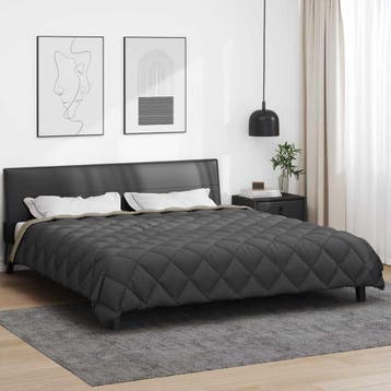 vidaXL Winter Dekbed 220 x 240 cm 450 gsm Microfiber (100%, Verzenden, Nieuw