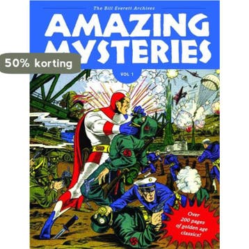 BILL EVERETT ARCHIVES 01 AMAZING MYSTERIES HC - Blake Bell, Verzenden, Zo goed als nieuw, Blake Bell