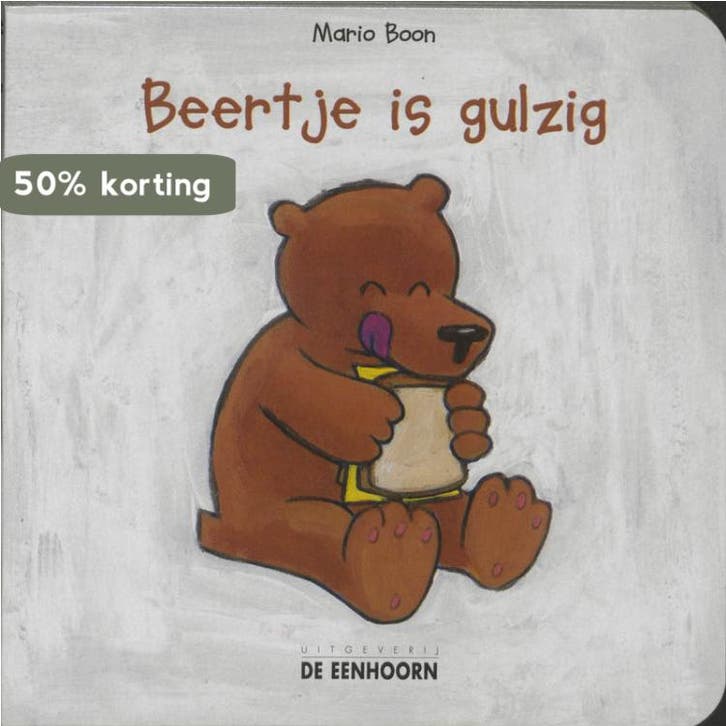 Beertje is gulzig 9789058381699 M. Boon, Boeken, Kinderboeken | Kleuters, Zo goed als nieuw, Verzenden
