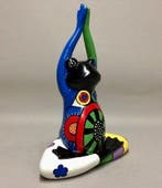 sculptuur, YOGA KIKKER - 42 cm - Kunsthars