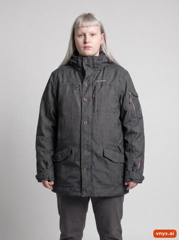 Tenson Parka Heren maat WL / Long Grijs Vintage, Ophalen of Verzenden, Nieuw