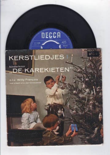 Kinderkoor De Karekieten – Kerstliedjes 1 (EP) (1-7-Vinyl-S, Ophalen of Verzenden, Nieuw in verpakking