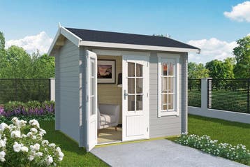 Tuinhuis Alex Mini Lightgrey 250 x 200 cm, Nieuw