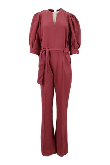 Aaiko Jumpsuit in maat M Rood, Aaiko, Verzenden, Zo goed als nieuw, Rood