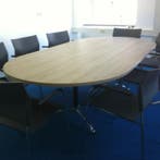 (MDK-104302) Thonet vergadertafel 240 x 120 cm, Ophalen of Verzenden, Gebruikt