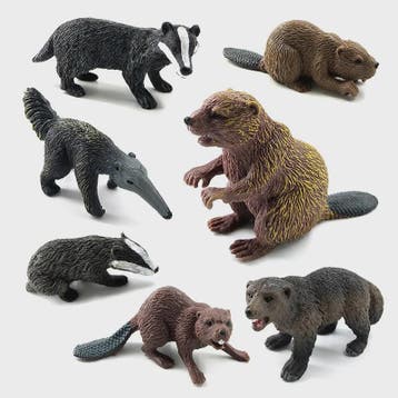 Miniatuur Dieren Beeldjes - Bosdieren, Vogels & Meer voor Tu, Verzenden, Nieuw