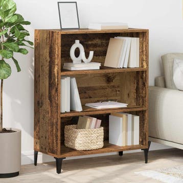 vidaXL Dressoir Oudhout 69,5 x 32,5 x 90 cm Bewerkt hout, Huis en Inrichting, Kasten | Dressoirs, Verzenden, Nieuw, Overige houtsoorten