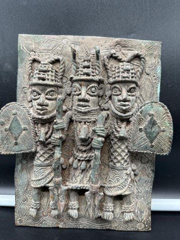 plaque Ifé - sculptuur - Nigeria (Zonder minimumprijs)