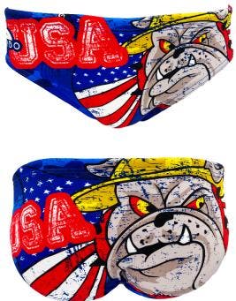 Special Made Turbo Waterpolo broek America Dog, Nieuw