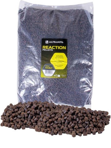 Ultimate Reaction Pellets Halibut 4.5mm (1kg), Watersport en Boten, Verzenden, Nieuw, Overige typen