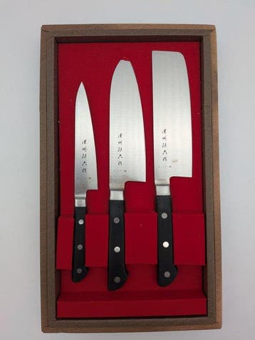 Noshu Sonroku-saku () 3-Piece Stainless Steel Kitchen