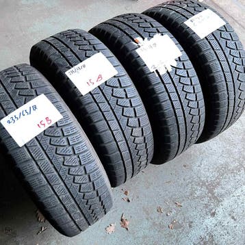 4 x Continental 4X4 ContiWinter 235-65-17 Winterbanden 6mm, Auto-onderdelen, Banden en Velgen, Gebruikt, 17 inch, 235 mm, Band(en)