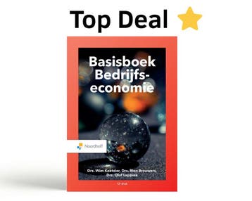 Basisboek bedrijfseconomie, 9789001738228, Verzenden, Zo goed als nieuw,  Brouwers, M.P.