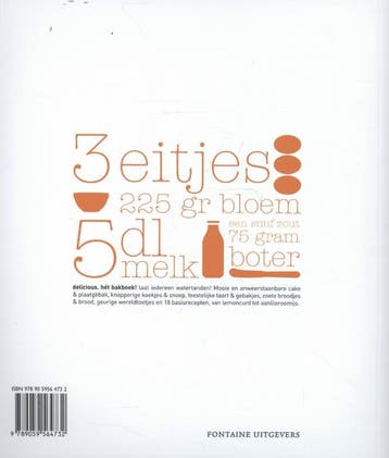 Hét bakboek! / Delicious. 9789059564732 delicious. magazine, Verzenden, Gelezen, Delicious. magazine