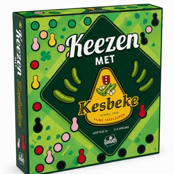 Keezen met Kesbeke | Goliath - Gezelschapsspellen, Hobby en Vrije tijd, Verzenden, Nieuw
