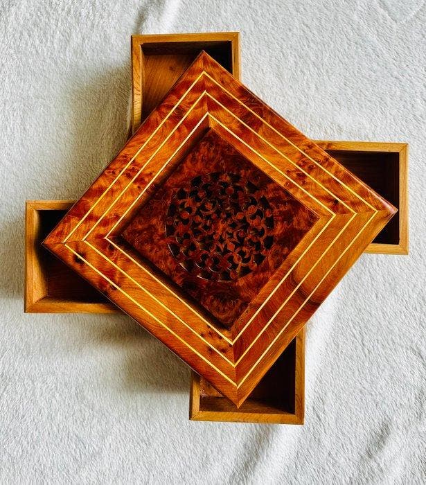 Sieradendoos - Thuya, Antiek en Kunst, Curiosa en Brocante