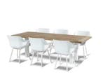hartman tuinset sophie element wit met Yasmani tafel 240, Nieuw, Overige materialen, Tuinset