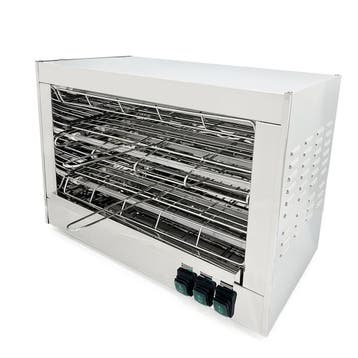 HCB Salamander grill - 49 cm - 3,6 kW - 230V - RVS, Verzenden, Nieuw in verpakking, Fornuis, Frituur en Grillen