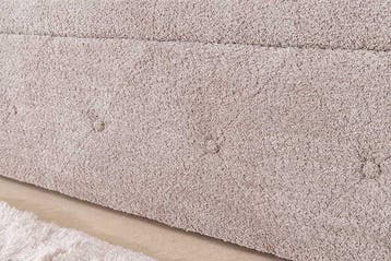 Chesterfield bedbank EXTRAVAGANCIA 140cm champagne greige, Ophalen of Verzenden, Nieuw