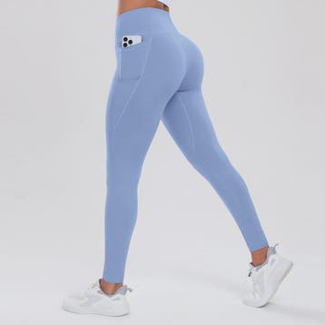 Dames Yogabroek met Zakken: Hoge Taille, Billenlift & Buikco, Verzenden, Nieuw