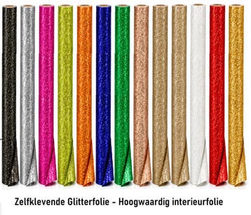 Professioneel wrapfolie glitterfolie plakfolie glitters, Nieuw