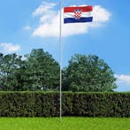 vidaXL Vlag Kroatië 90x150 cm, Verzenden, Nieuw