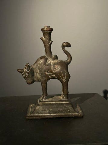 Nandi - Brons - India - 19e eeuw, Antiek en Kunst