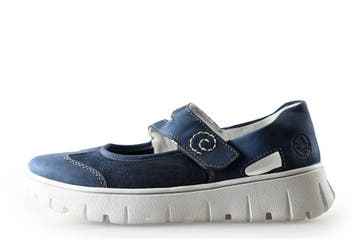 Rieker Ballerinas in maat 37 Blauw, Ballerina's, Gedragen, Rieker, Verzenden