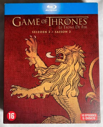 GAME OF THRONES SEASON 2 (BLURAY), Cd's en Dvd's, Verzenden, Gebruikt
