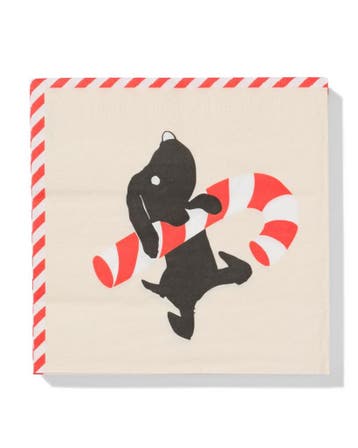 HEMA Takkie en Siepie servetten 33x33cm papier - 20 stuks, Verzenden, Nieuw
